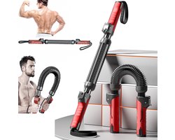 Twister Buigveer (20-40kg)-Armtainer Expander-Fitness Buigveer - Weerstandsveer- Borst Triceps Shouder Trainer - Chest Expander-Weerstandsveer-zwart- Cadeau voor Vaderdag