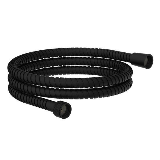 luxe metalen doucheslang 150cm conisch gunmetal