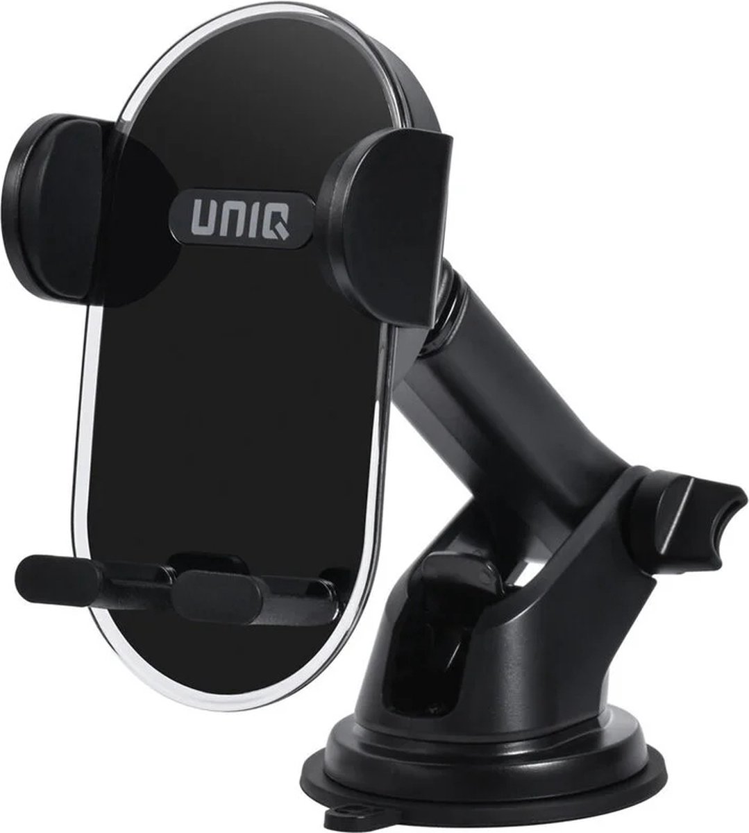 TUNIQ 360 graden draaibare Dashboard & Windscherm Telefoonhouder - Zwart