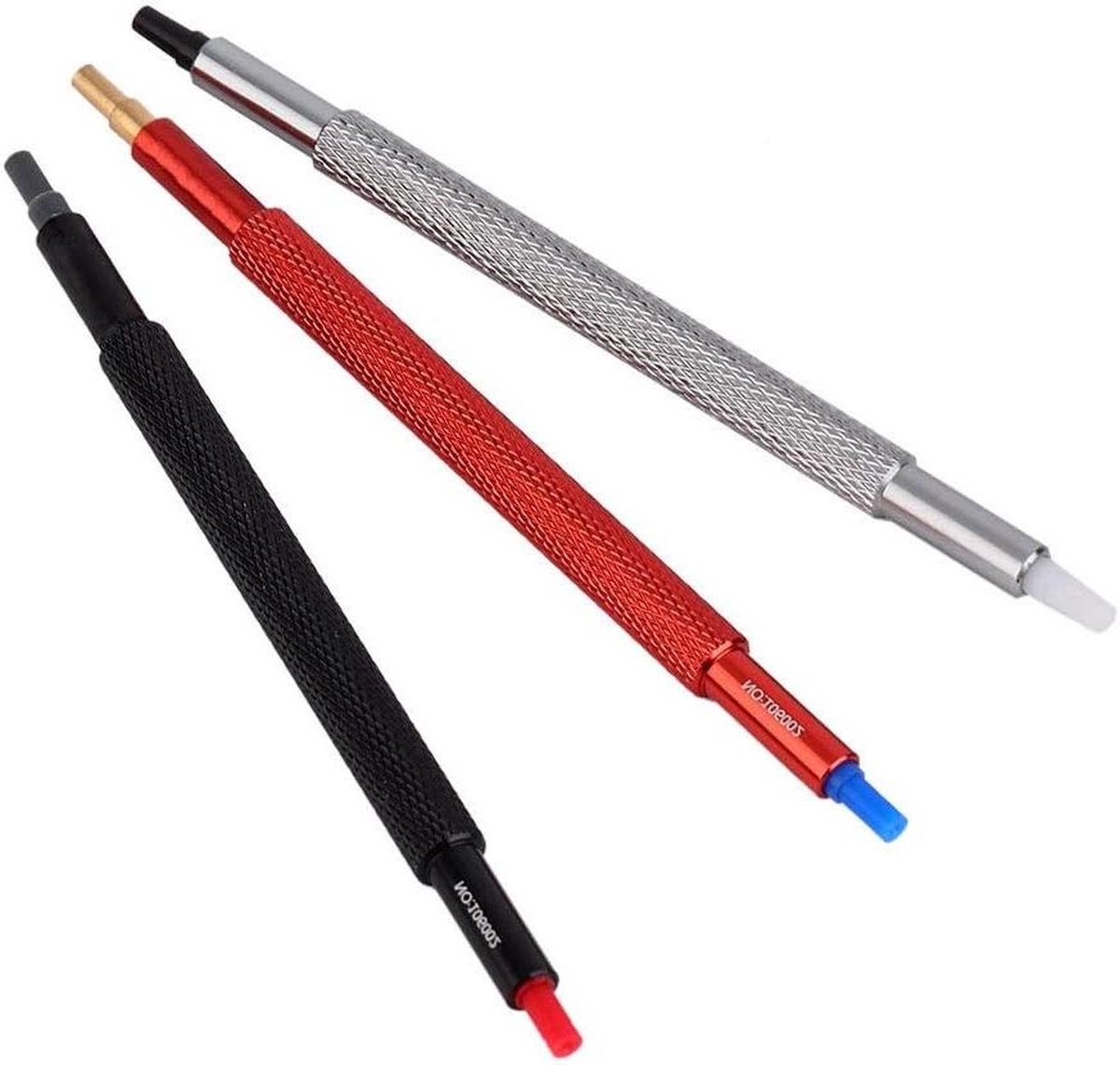 Roestvrijstalen horlogehandpers - horlogehandduwerset - horlogehandduwer montage - horlogehandhorloge reparatie tool - horloge reparatieset - horlogemaker - professionele horlogemakerset .