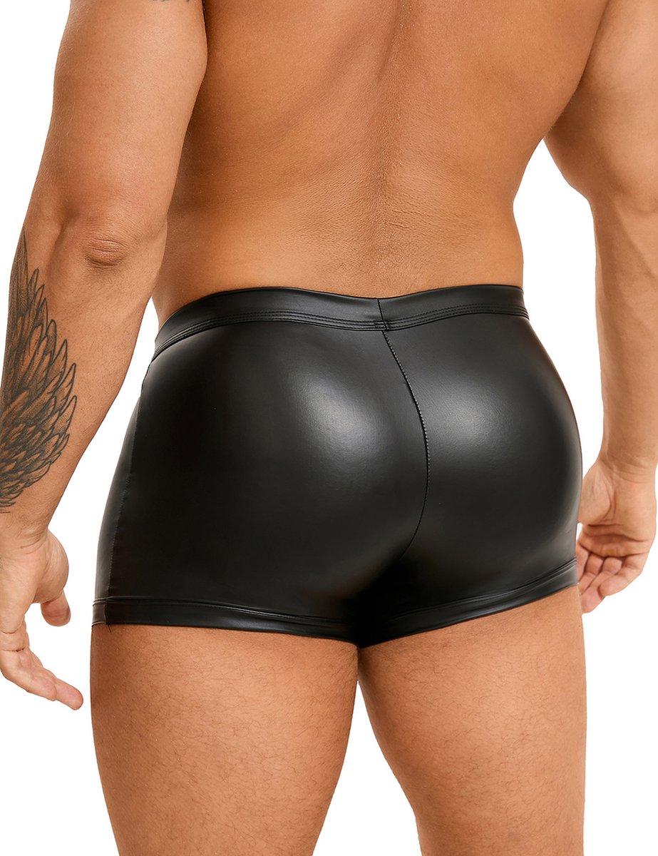 Fétish Boxer - noir - AD Fétish : vente shorty boxers homme AD Féti