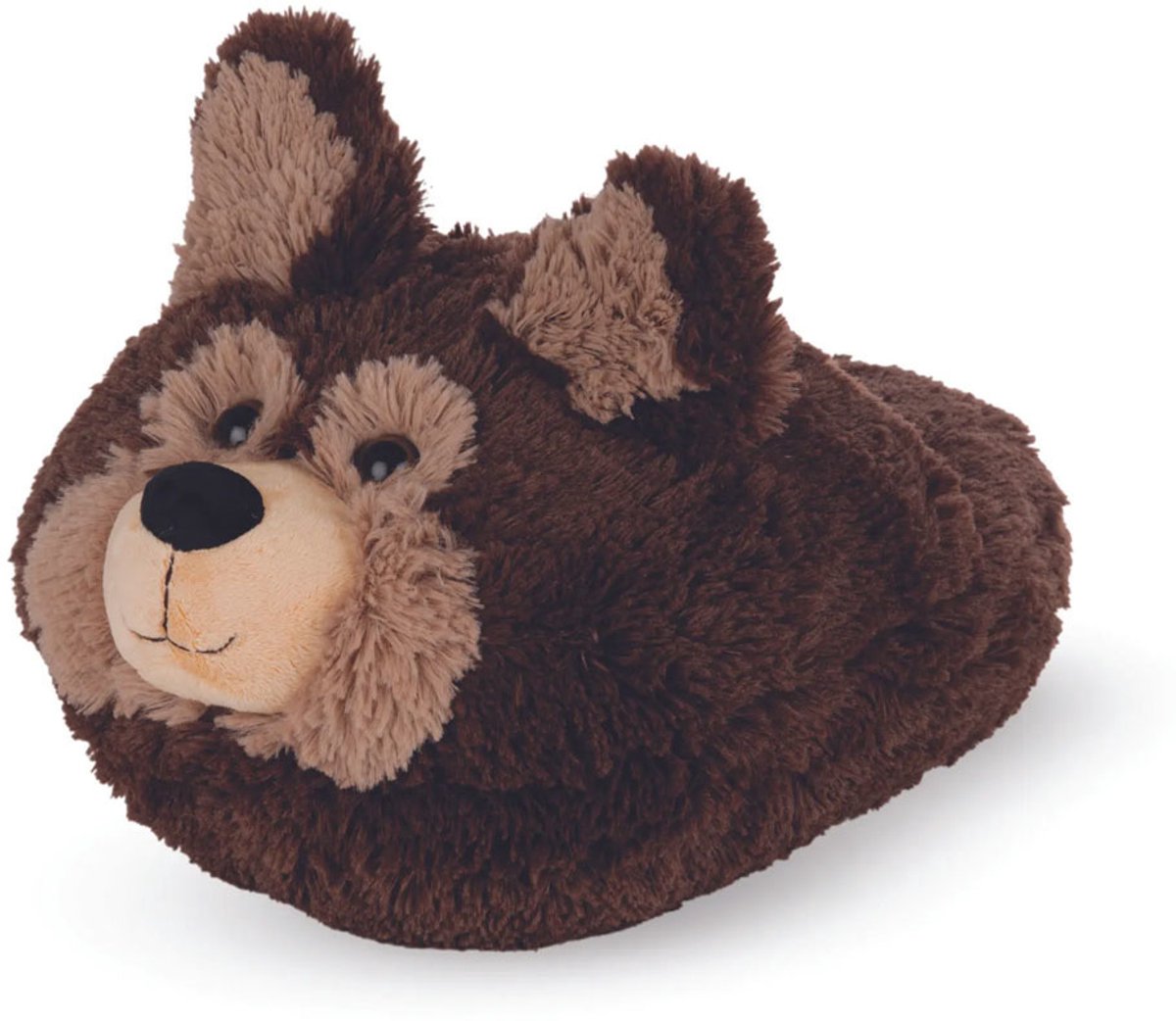 Cozy Noxxiez Voetenwarmer Hond Junior 35 X 25 Cm Pluche Bruin