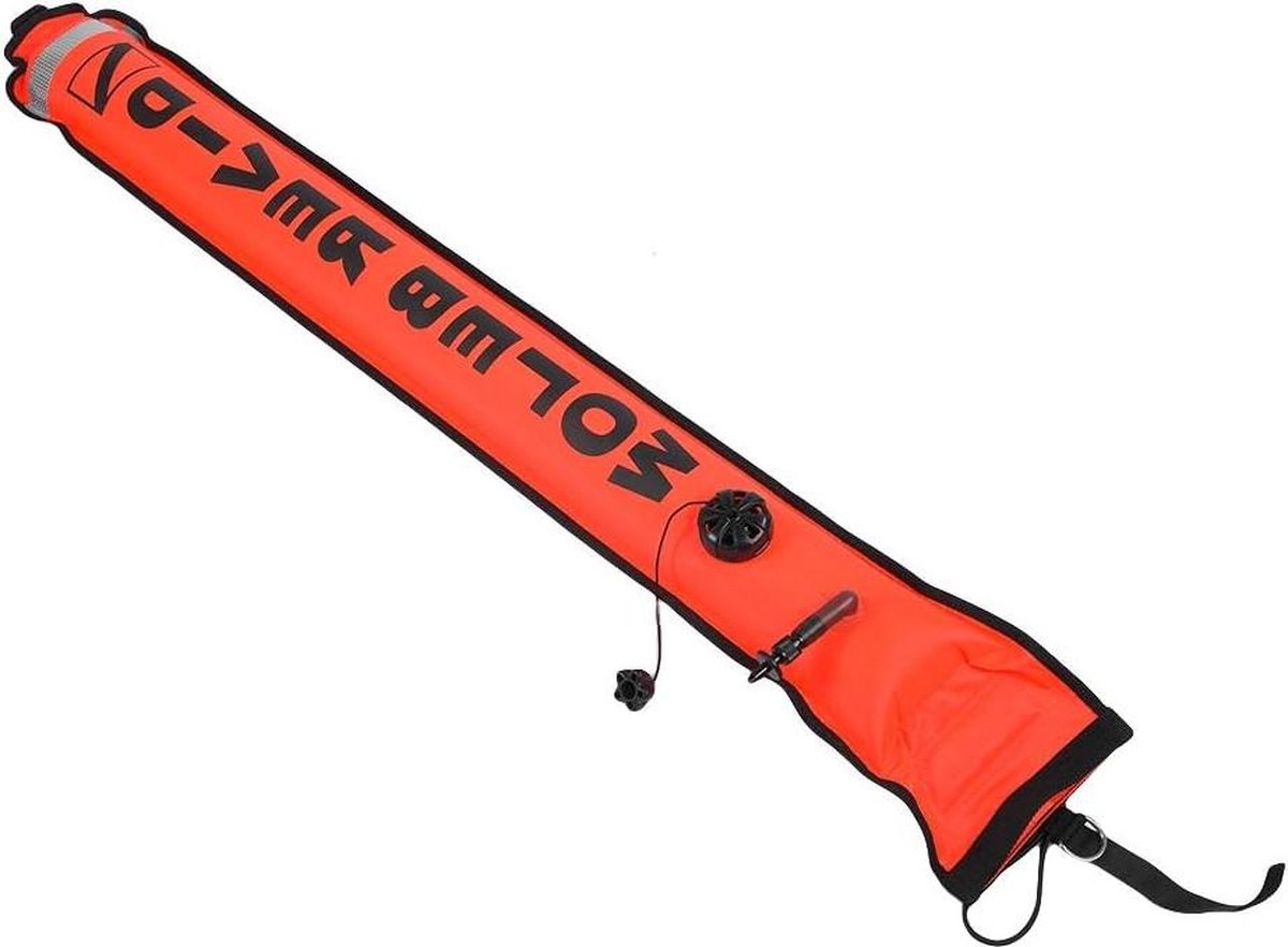 Duik Oppervlakte Marker Hoge Zichtbaarheid Reflecterende Band- Opblaasbare Duiken SMB Signaal Marker Boei-Duiken Veiligheid Equipment-Titel. .