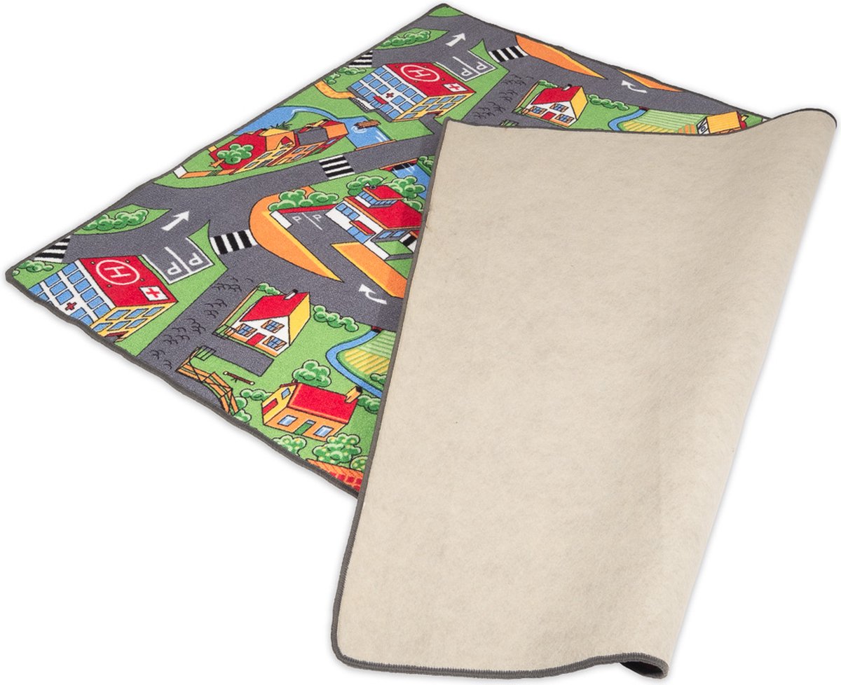 Speelkleed Village - speeltapijt villagefun - 140x200cm - antislip — afbeelding 3