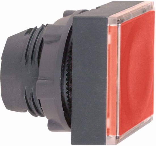 Schneider Electric ZB5CW343 Harmony ZB5CW343 Bouton poussoir Bouton de commande plat 1 bouton Rouge Pousser-relâcher 1 pièce(s)