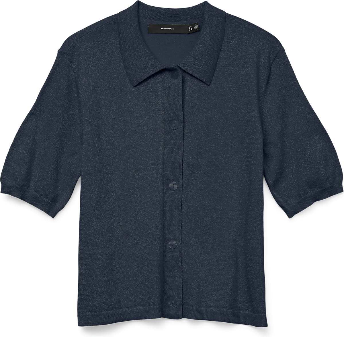 VERO MODA - VMHAPPYSHINE 2/4 POLO PULLOVER - Dames - Polo's