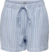 ONLY - ONLCARO MW LINEN B PULL-UP SHORTS CC PNT - Dames - Bermuda shorts