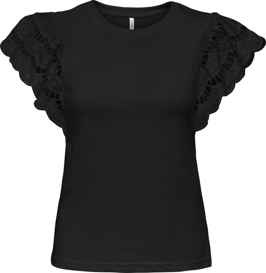 ONLY - ONLMACY S/S O-NECK MIX TOP BOX JRS - Meisjes - Blouses