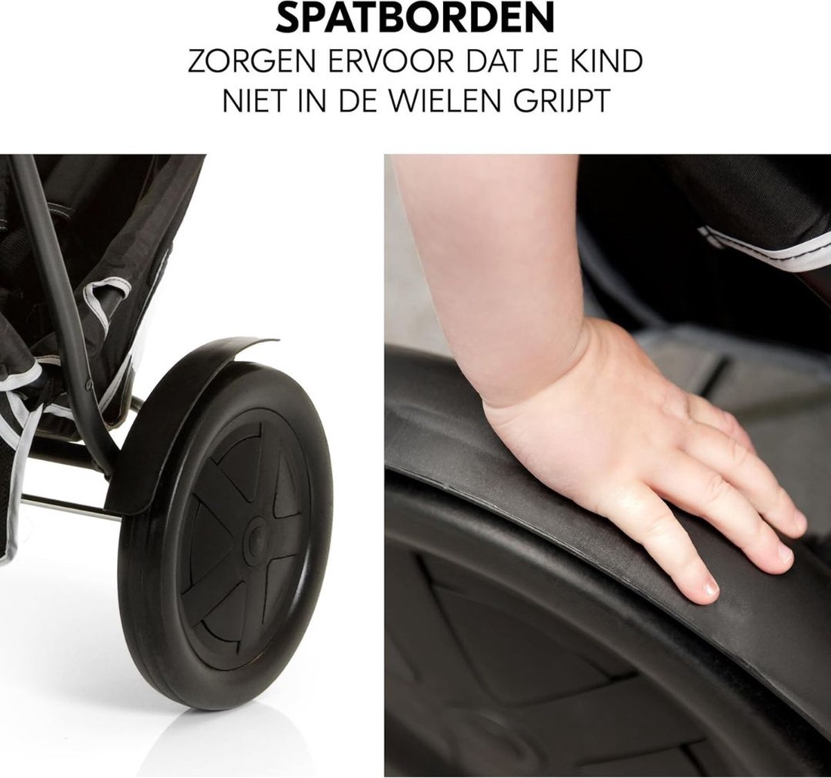 ApexArte® Duo Kinderwagen - Buggy - Tweeling - Wandelwagen - Zwart — cadeau in Cadeau-ideeën - foto 7