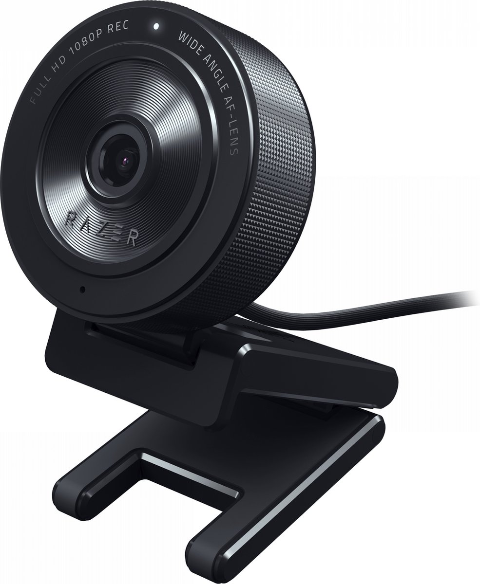 Razer Kiyo X - USB Webcam - voor Streaming - Autofocus - 1080p HD-video - Zwart
