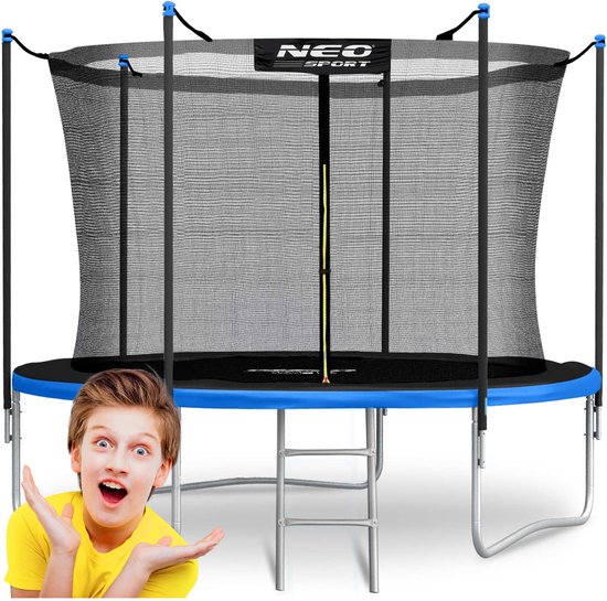 Tuintrampoline van 183 cm met binnennet en Neo-Sport ladder