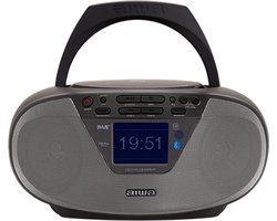 Aiwa BBTU-500DAB Zwart Radio met DAB+ - CD -USB - Bluetooth
