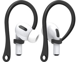 Ibley EarLoop Sport hooks zwart voor Apple AirPods Pro 1/2 & AirPods 3/4 - Oorhaken - Siliconen sport haken - Geschikt voor AirPods Pro 1/2 en Apple AirPods 3/4 - Set van 2