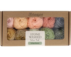 Scheepjes Stone Washed colour pack 10x25g - Intentions