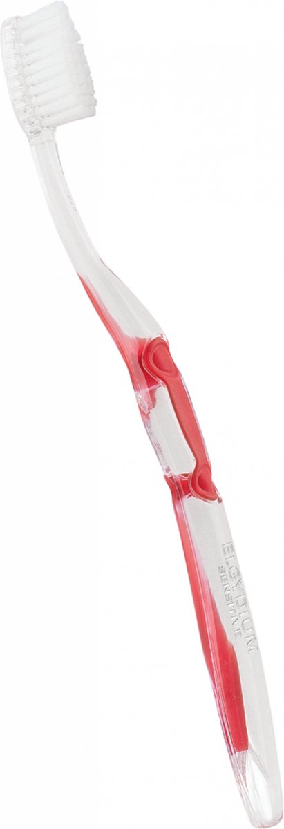 Goedkoopste Elgydium Gevoelige Zachte Tandenborstel (Kleur Rood