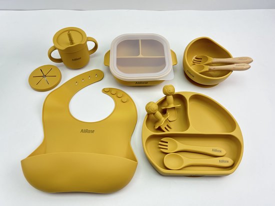 Miniland Meal Set Round Candy – rond servies met bord, kom