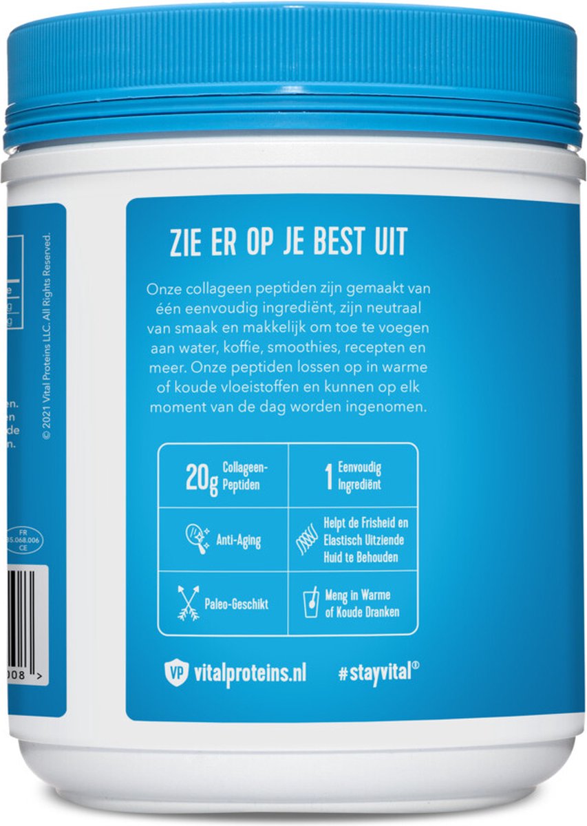 Vital Proteins Collageen Peptiden - 2 x 567 gr - Voordeelverpakking