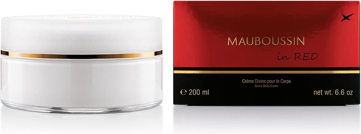Mauboussin In Red Perfumed Divine Body Cream 200ml
