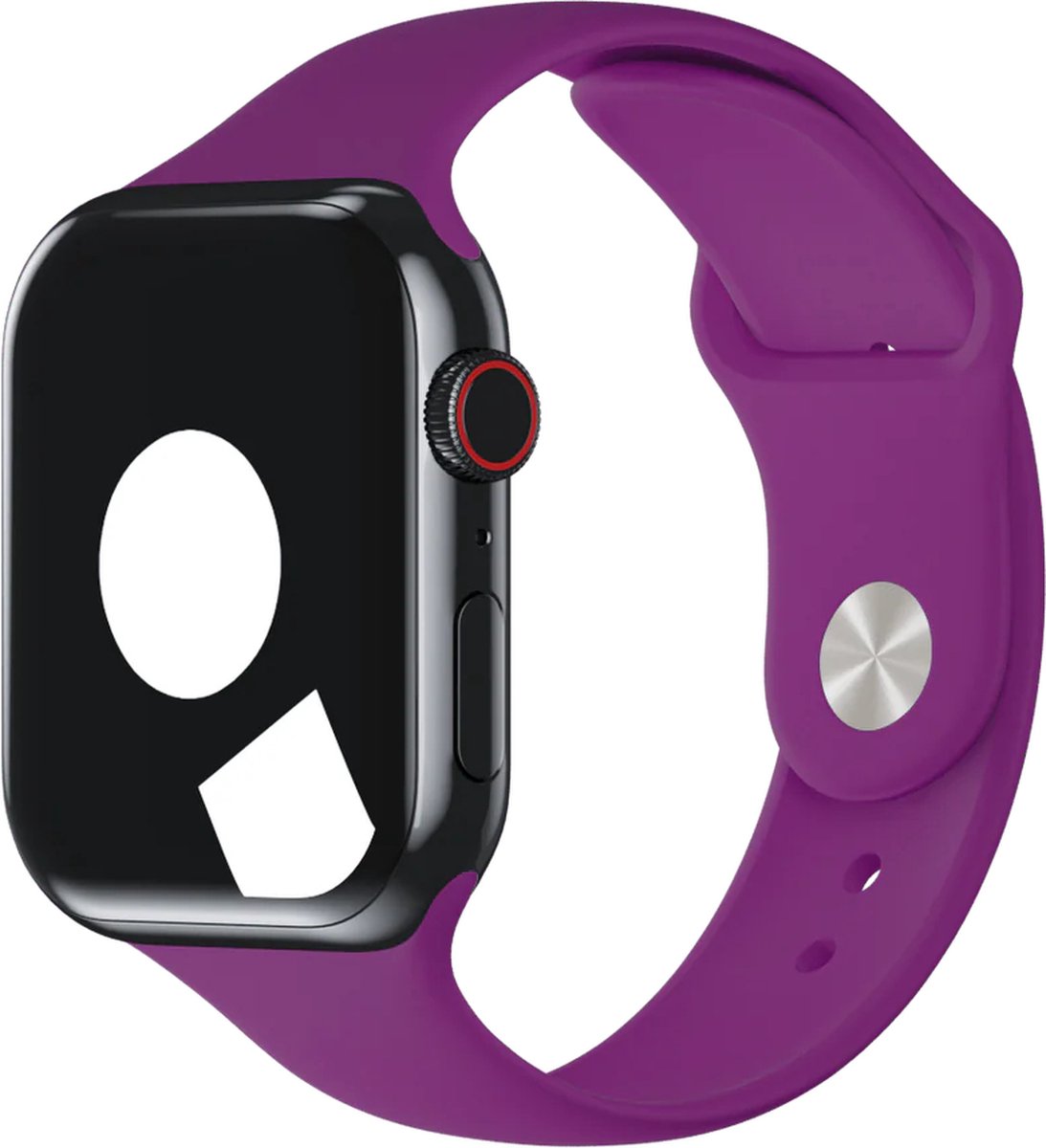 iStrap sportbandje voor Apple Watch - Paars - M/L - kastgrootte 42 - 44 - 49mm