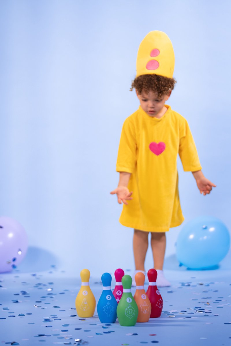 Bumba - Verkleedkleding - Verkleedpak 1 tot en met 4 jaar - maat 98/104 - Exclusief hoed — afbeelding 8