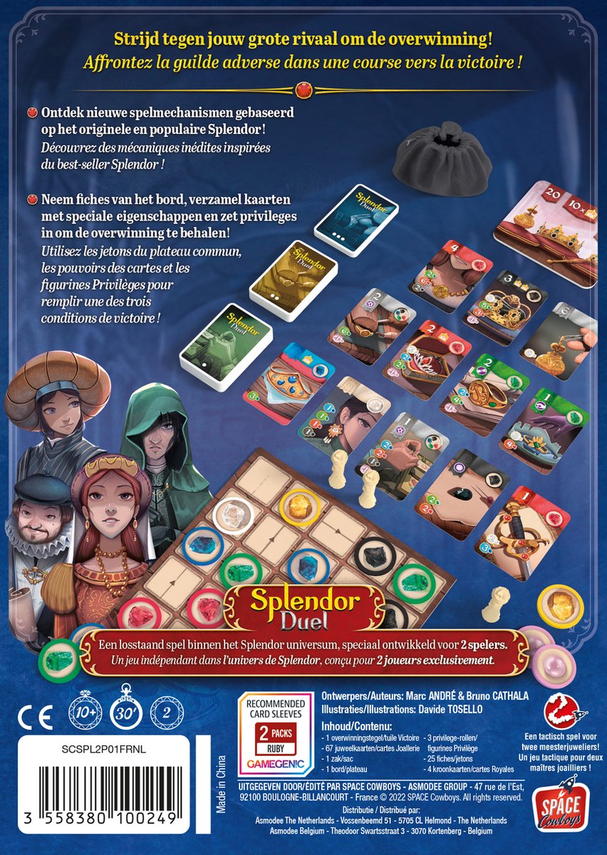Splendor Duel - Bordspel (NL/FR) — afbeelding 16