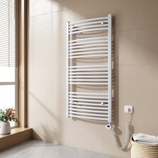 Warm de badkamer snel op met elektrische radiator
