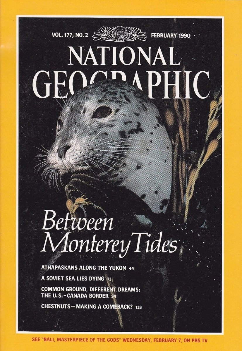 NATIONAL GEOGRAPHIC FEBRUARI 1990 EDITIE ENGELS TIJDSCHRIFT