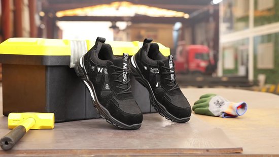 Pro Werksneaker – Modern Design met Comfortzool tegen Vermoeide Voeten – Lichtgewicht en Ademend – Dames en Heren