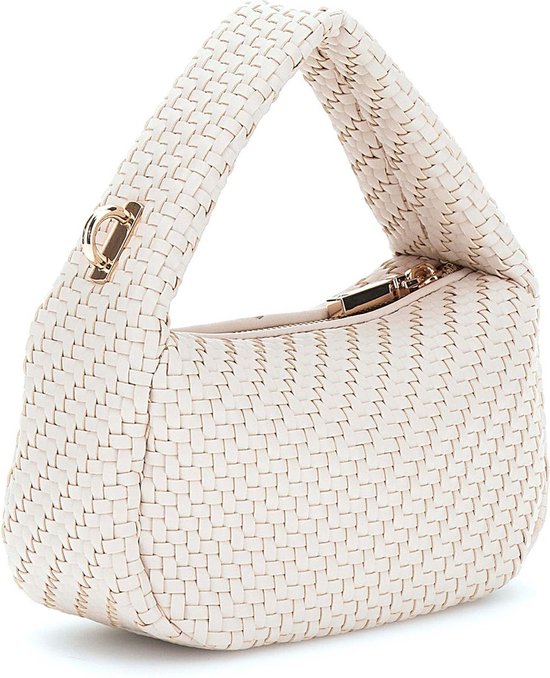 GUESS Sac à épaule bandoulière Sac à main Francy Mini Hobo Bag Shell Rose
