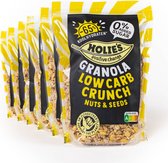Holie's Granola Low Carb 6x 350gr - ontbijtgranen - suikervrij - gezond - vegan