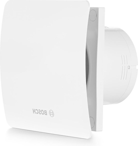Foto: Badkamer ventilator timer 100 mm mat zwart silent