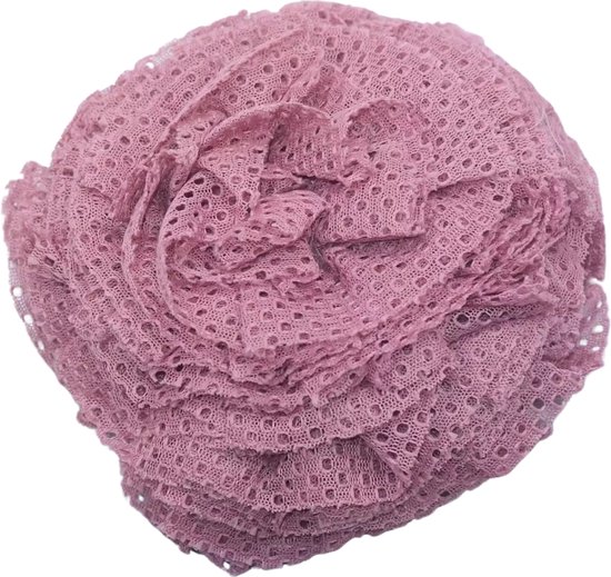 Ibramani – Sara Inner Hijab met Kruismotief en Haarknotontwerp – Muts – Hoofddeksel - Hoofddoek - Tulband – Haarband – Tulband Cap – Head wrap - Damesmutsen – Hoofdwear - Ramadan - Ied ul Fitr - Suikerfeest – Dusty Pink