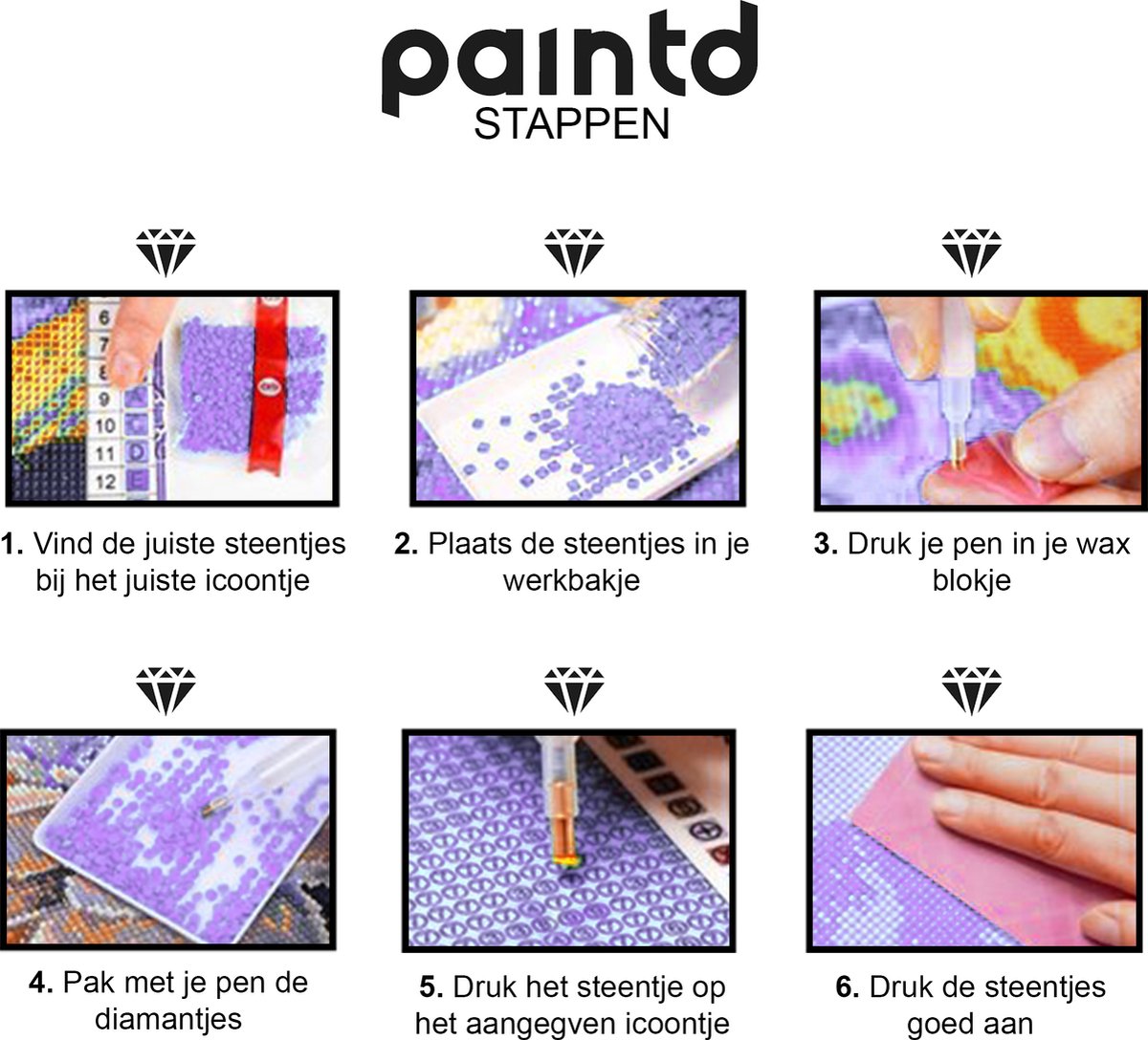 Paintd Diamond Painting Volwassenen Kinderen - Kerstmis kerst beer - 30x40 - Vierkante steentje — afbeelding 6