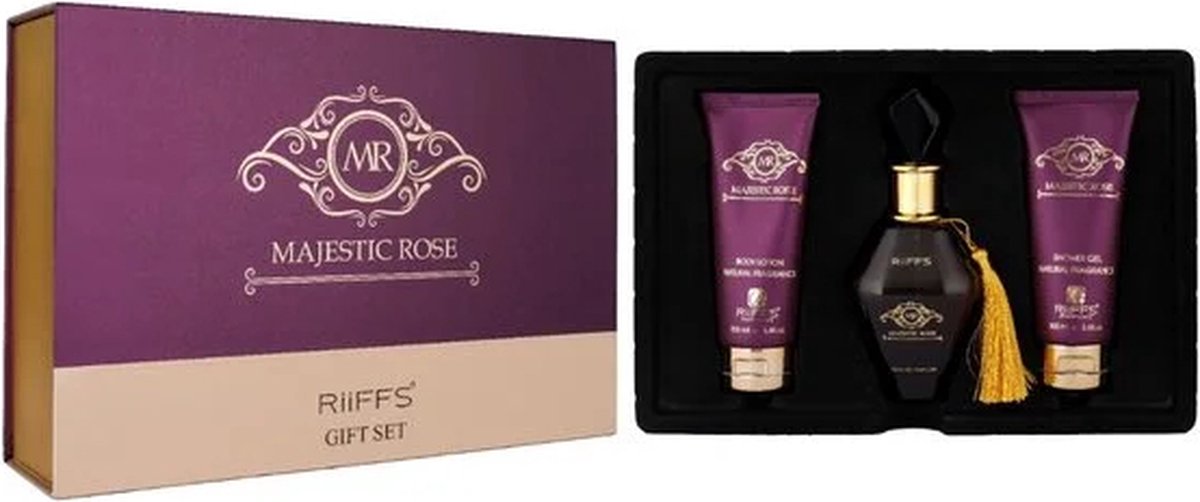 Goedkoopste Riffs geschenkset parfum, bodylotion en douchegel