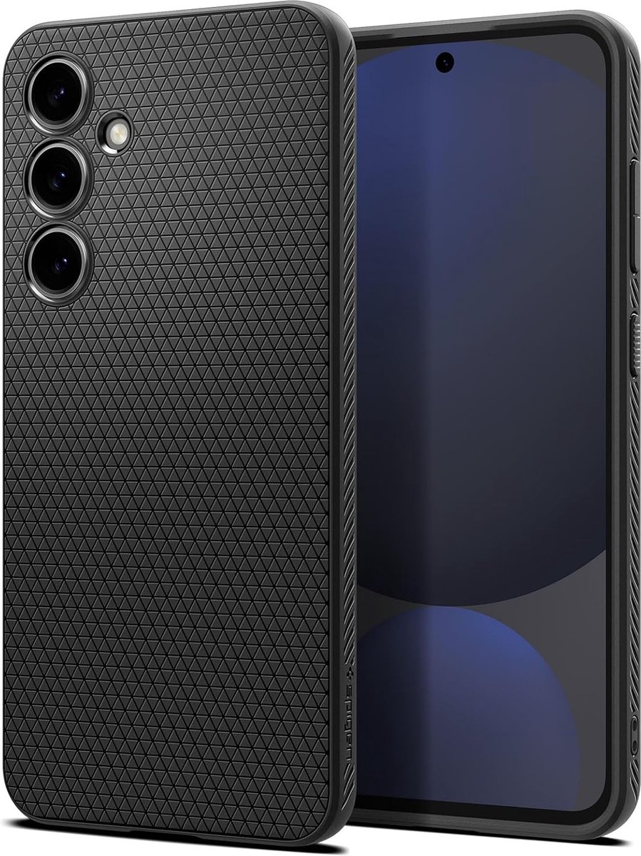 Spigen Geschikt voor Samsung Galaxy S24 FE 5G - Liquid Air - Back Cover Hoesje - Zwart
