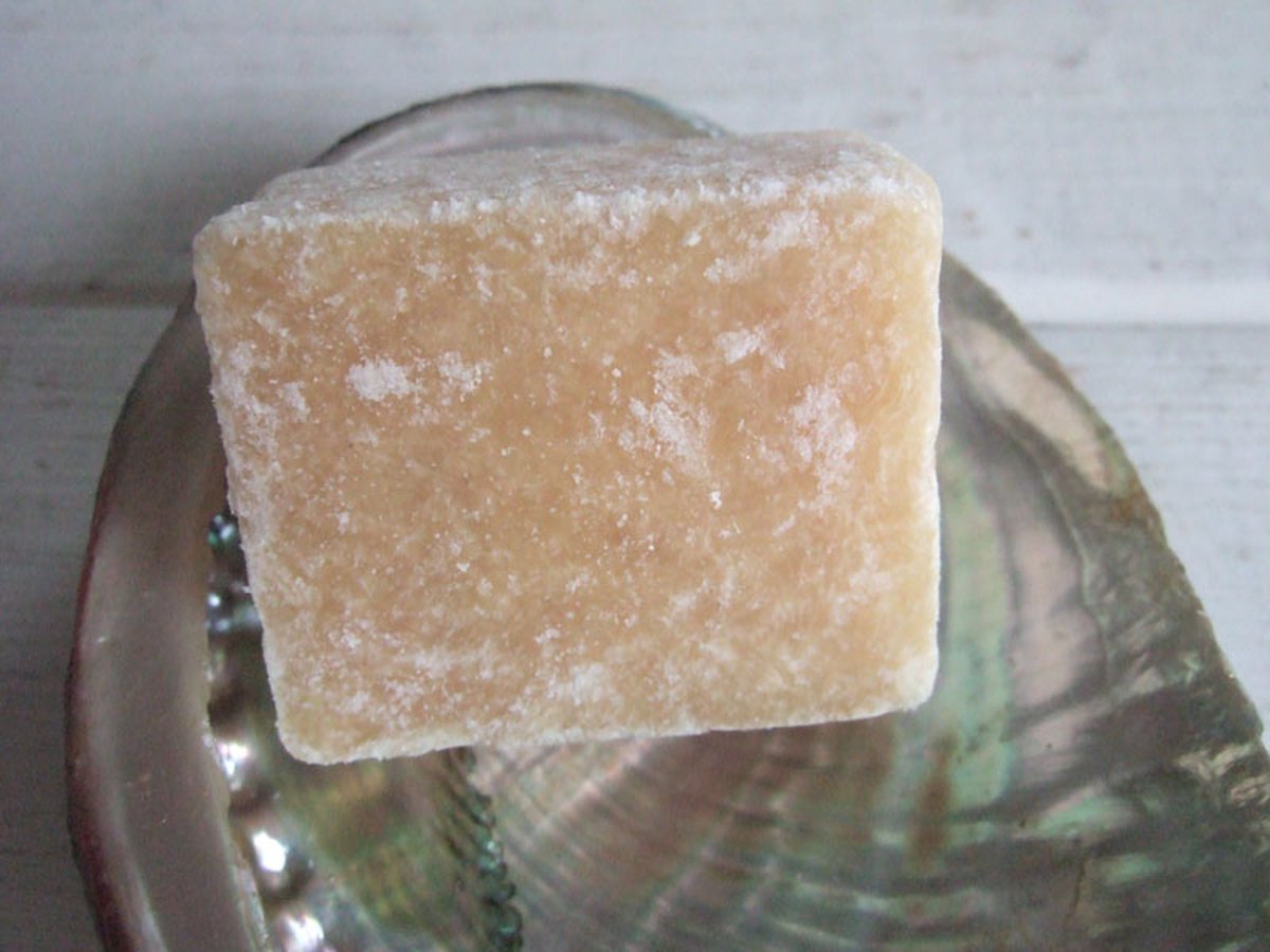 amberblokje pure patchouli 3 stuks
