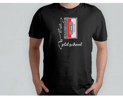Old School - T Shirt - RetroVibes - OldSchoolCool - VintageStyle - RetroAesthetic - RetroStijl - TerugInDeTijd - OudeSchoolCool