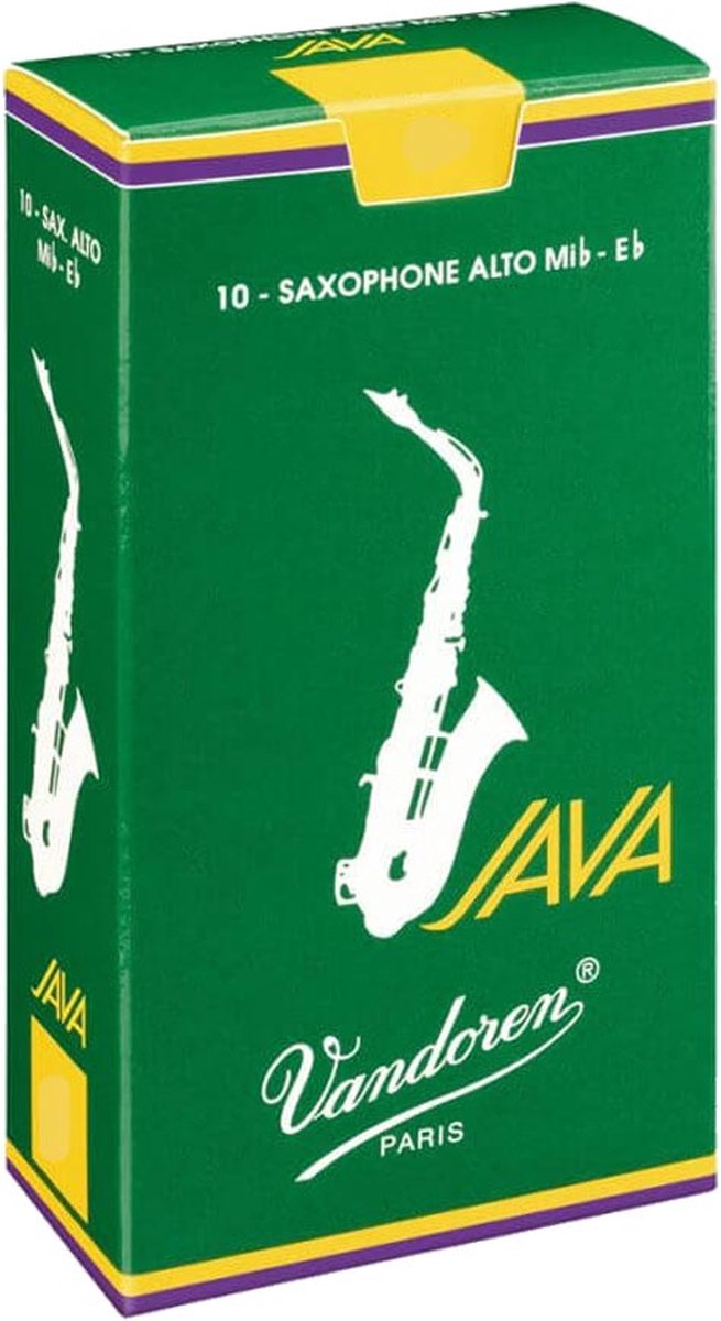 Vandoren Java Altsaxofoon 3 doos met 10 rieten - Riet voor altsaxofoon