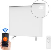 Quality Heating Infrarood paneel QH-SP - 50 x 90 cm - 450 Watt - Geïntegreerde thermostaat - Smart Home Wifi - Inclusief voetjes - Verplaatsbaar - Lichtgewicht