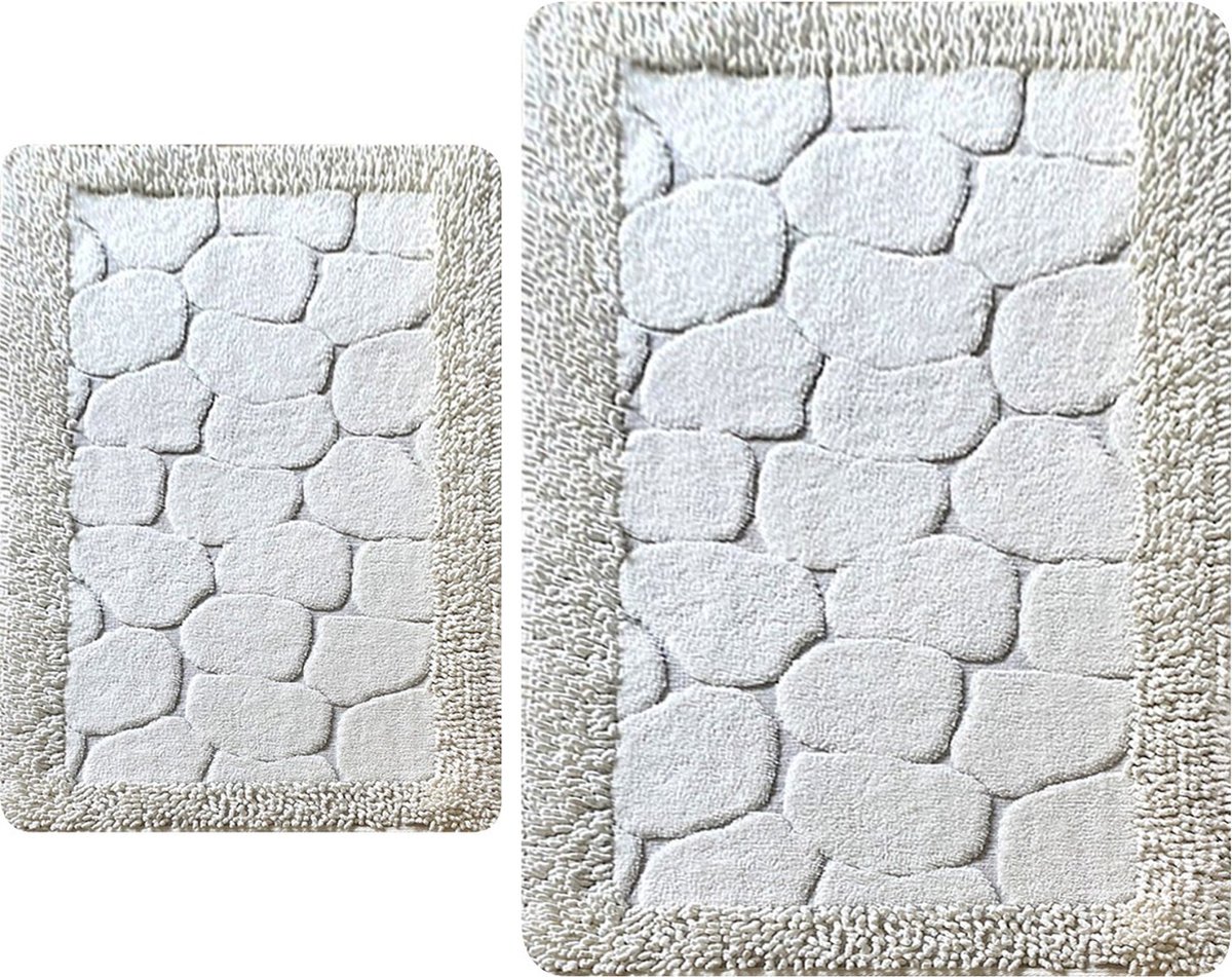 Asir - Badmatset - Meerkleurig - 50 x 60 cm en 60 x 100 cm