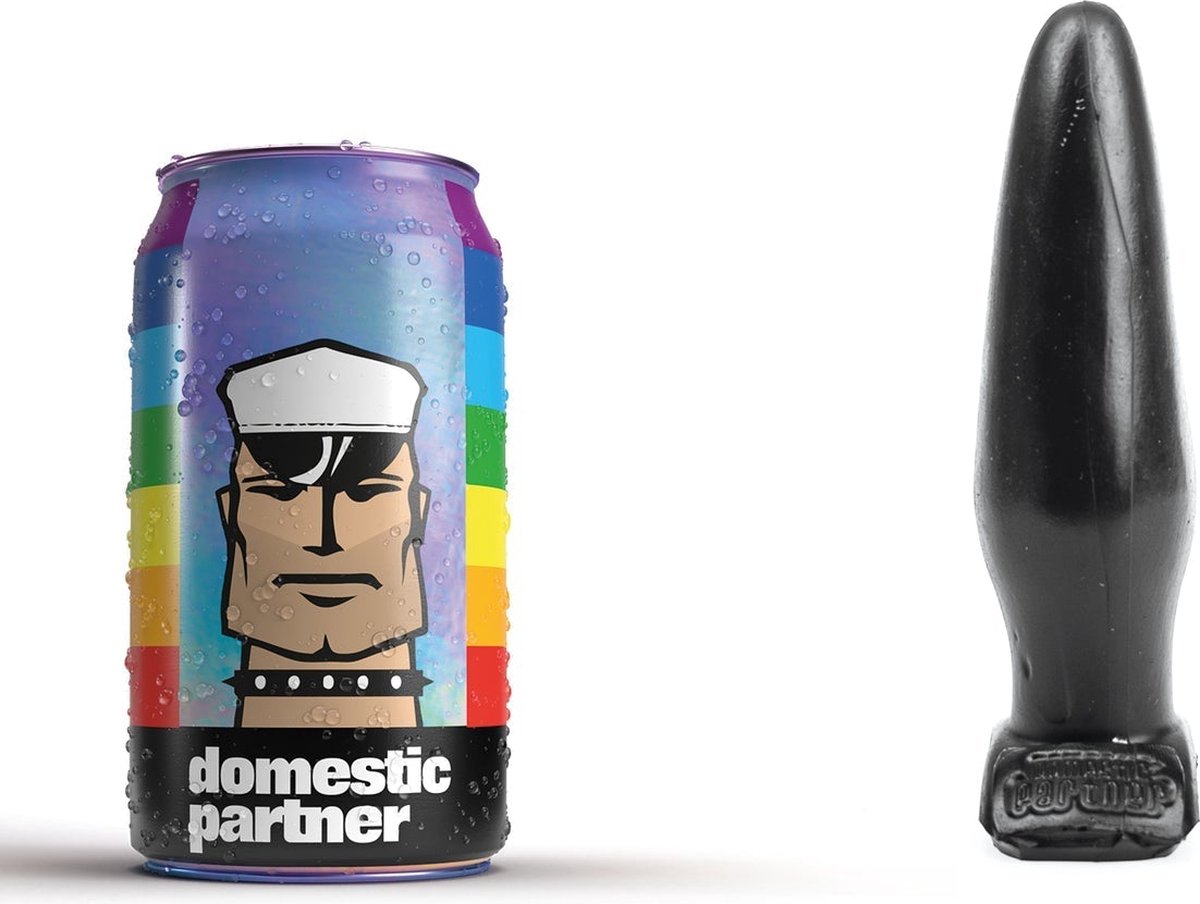 Goedkoopste Domestic Partner Buttplug Starfighter 15 x 4 cm - zwart