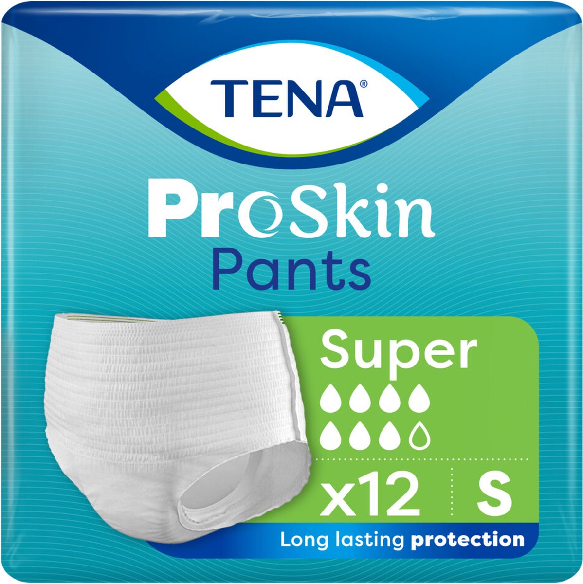 Goedkoopste TENA Proskin Pants Super S 12 stuks