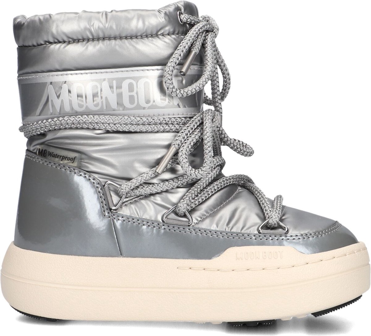 MOON BOOT Jr Park Boot Boots Meisjes Zilver