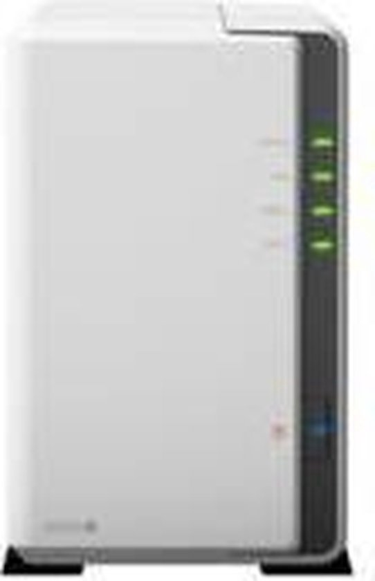 Synology DS220J - NAS - Barebone / Zonder harde schijven - Geschikt voor 2.5" en 3.5"