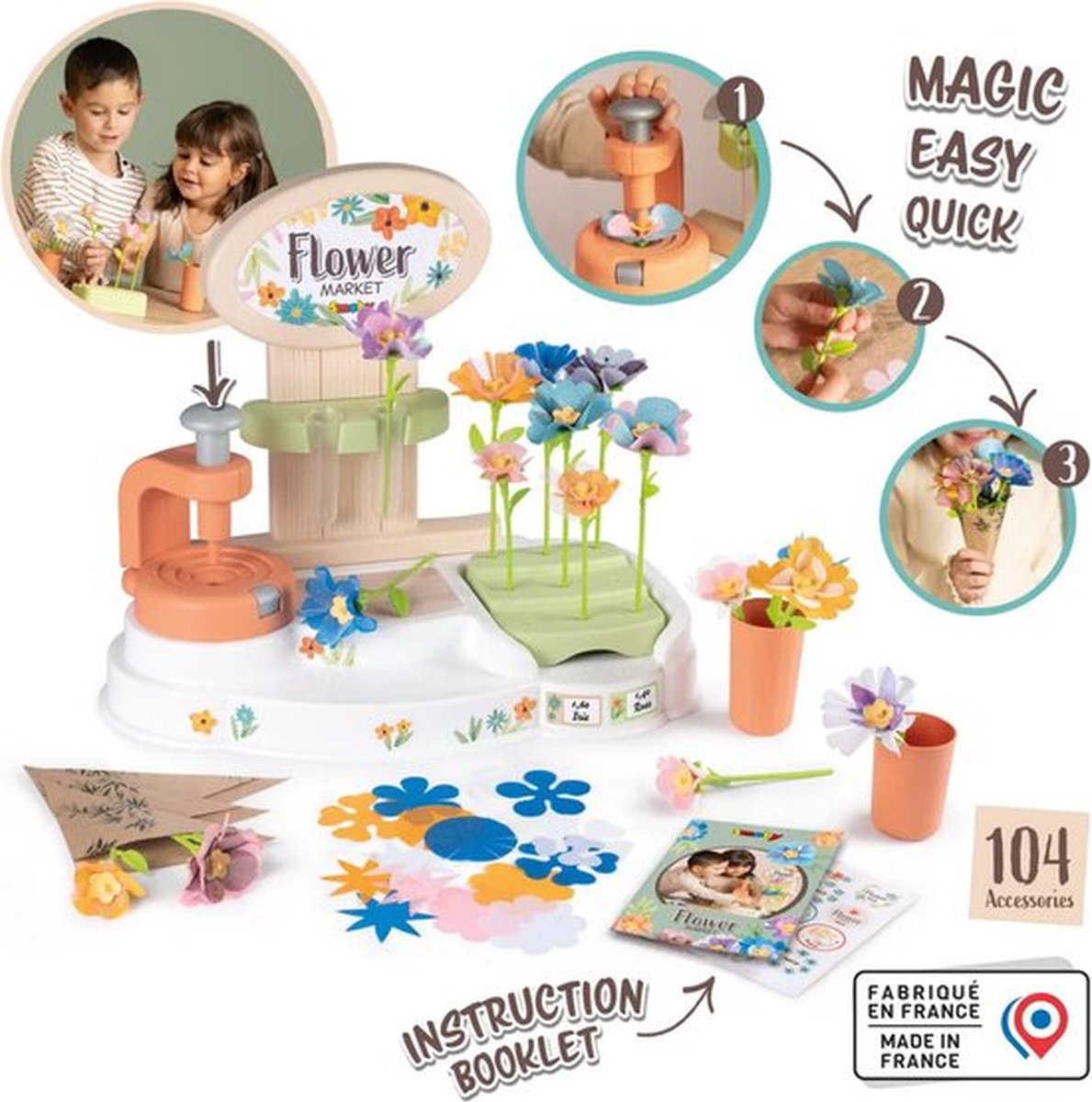 Speelgoedwinkeltje Smoby - Bloemenmarkt - accessoires - rollenspel - Vanaf 3 jaar — afbeelding 14