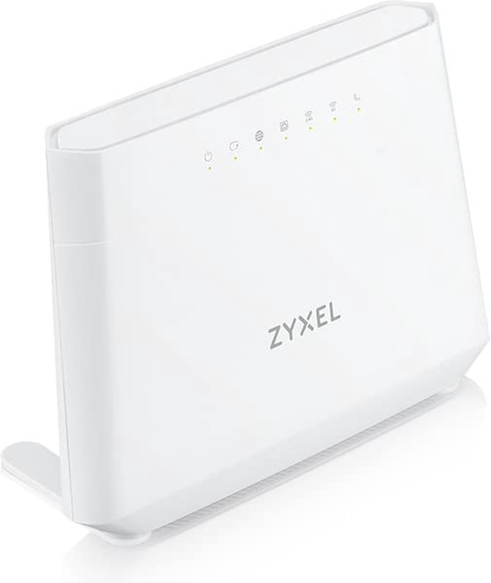 Zyxel DX3301-T0 VDSL2 AX1800 Router - Dual-Band Wi-Fi 6 - Gigabit Ethernet - Wit