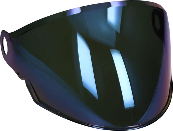 Foto: Ls2 of616 airflow ii vizier iridium blauw maat vizier