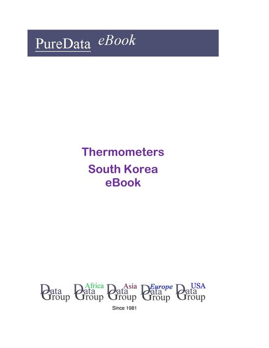 PureData eBook - Thermometers in South Korea - cover