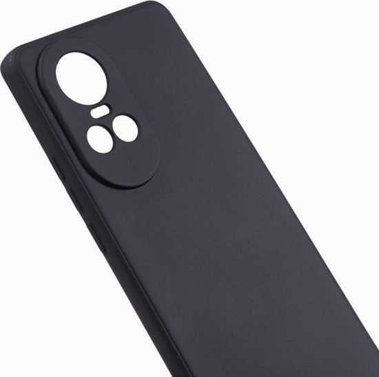 Coque OPPO Reno10 - Coque arrière en TPU couleur Coverup - Zwart