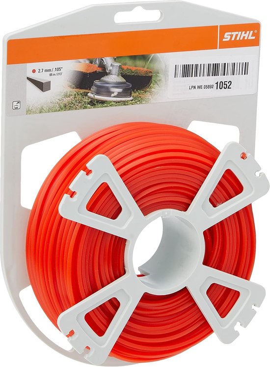 Stihl Accessoires Vierkant maaidraad op rol - Ø 2,7 mm x 65,0 m - 00009302643 van Merkloos	 — afbeelding 5